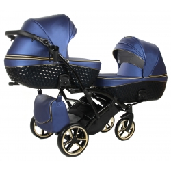 Wózek bliźniaczy typu tandem YUKON GT DUO fotelik